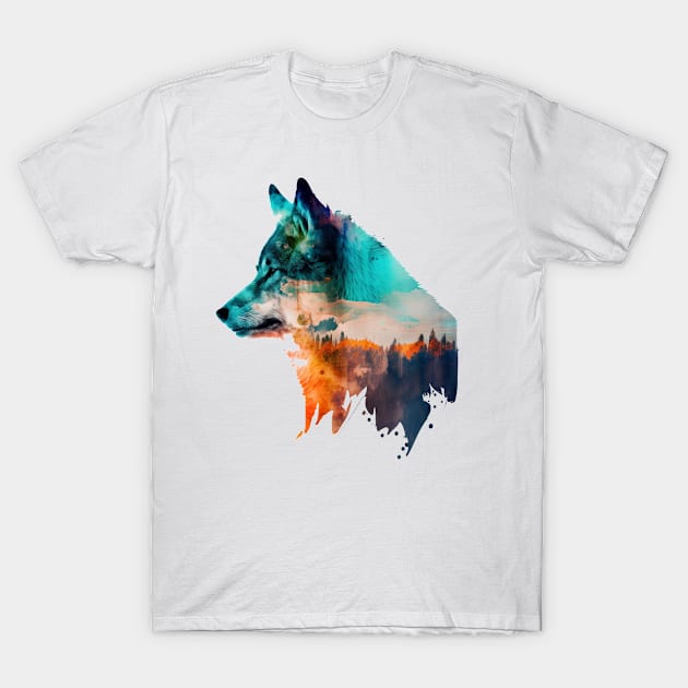 Wolf And Wolves Men Women Kids T-Shirt by Linco